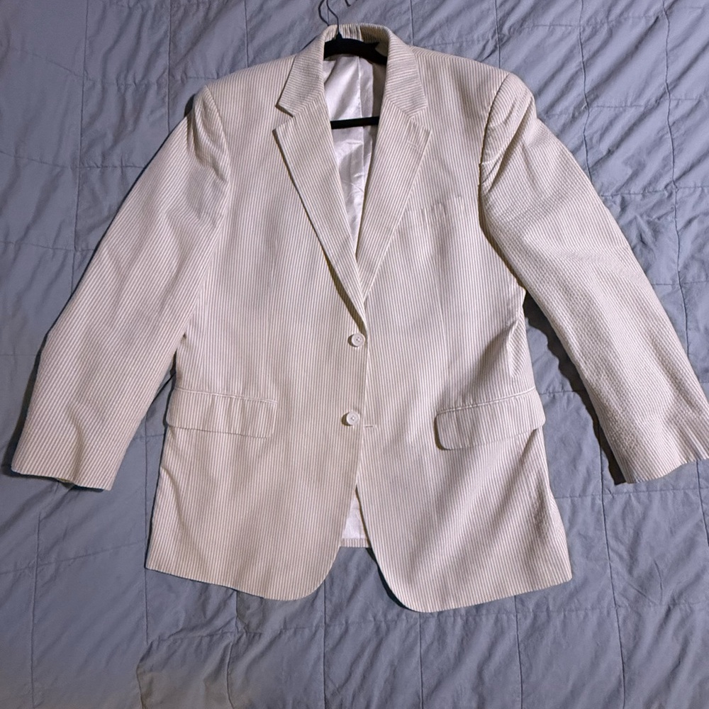 Jos. A. Bank Cream Men's Blazer